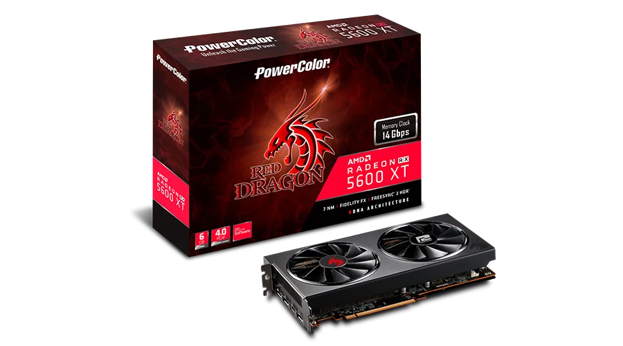PowerColor Red Dragon Radeon RX 5600 XT 6GB GDDR6